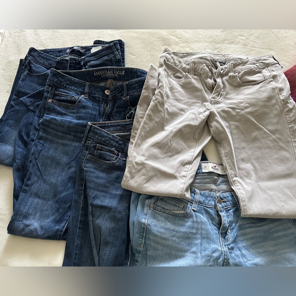 Hollister & American Eagle Skinny Jeans Lot
